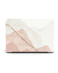 Pink & Gold Abstract MacBook Case MacBook Cases - SALAVISA