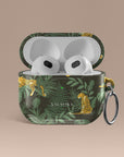Green Cheetah AirPods Case