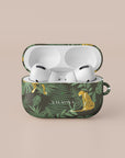 Green Cheetah AirPods Case