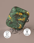 Green Cheetah AirPods Case