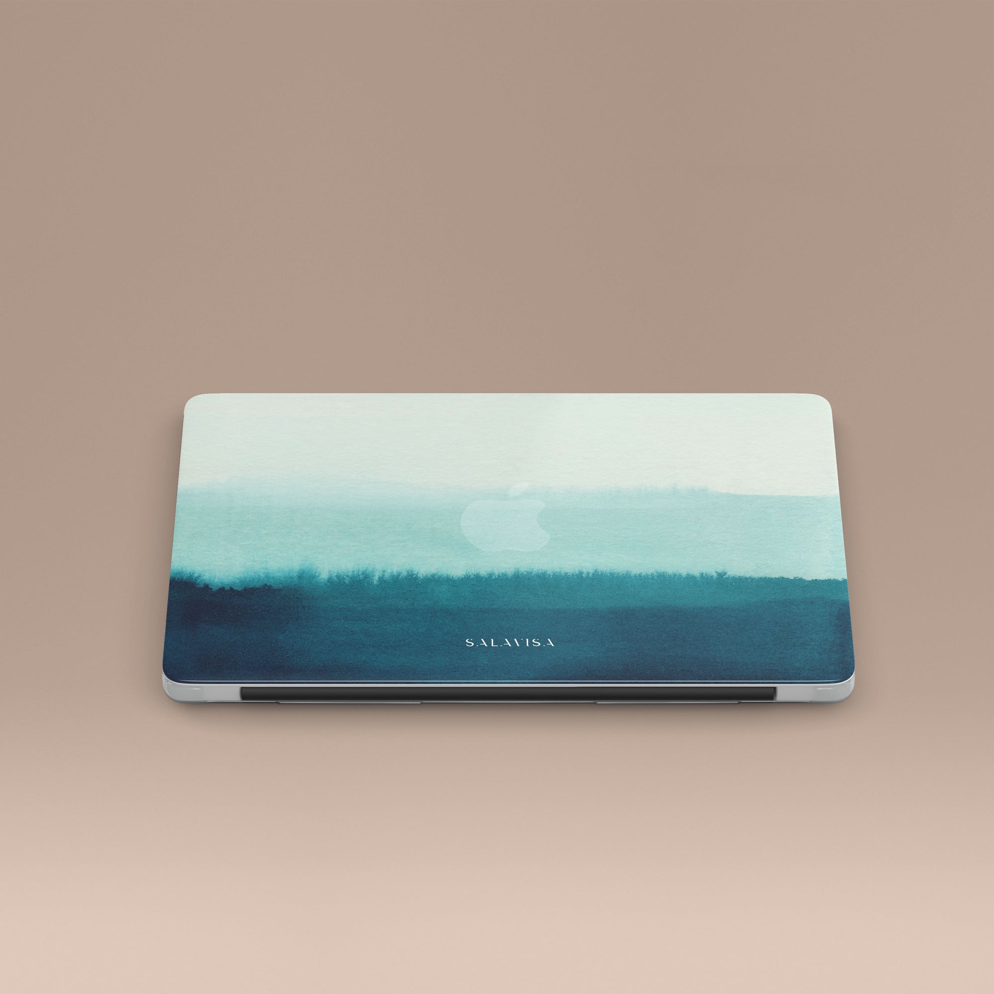 Marine Green Tie Dye MacBook Case MacBook Cases - SALAVISA