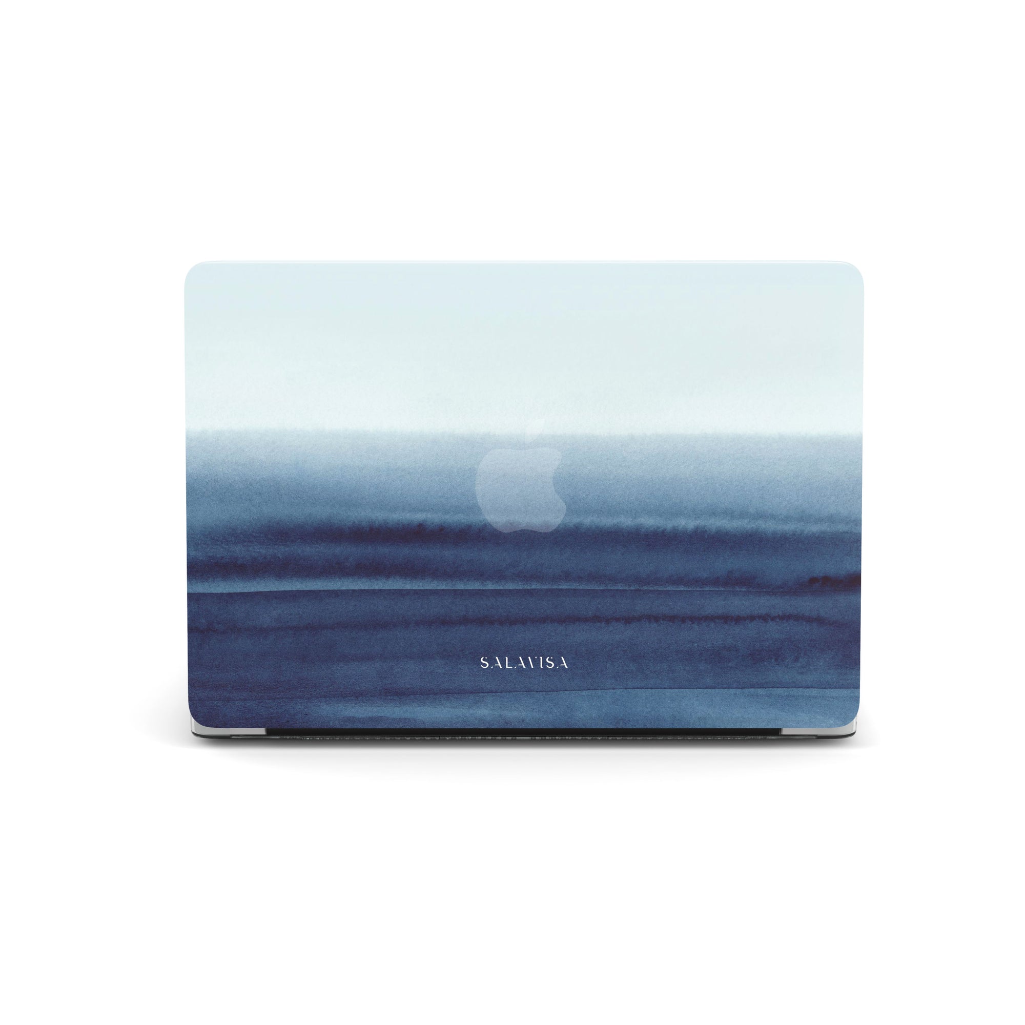 Deep Blue Tie Dye MacBook Case MacBook Cases - SALAVISA