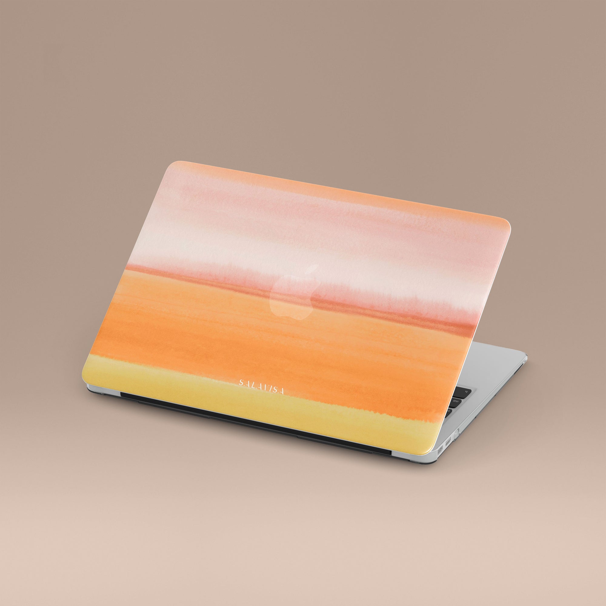 Orange Sunset Tie Dye MacBook Case MacBook Cases - SALAVISA