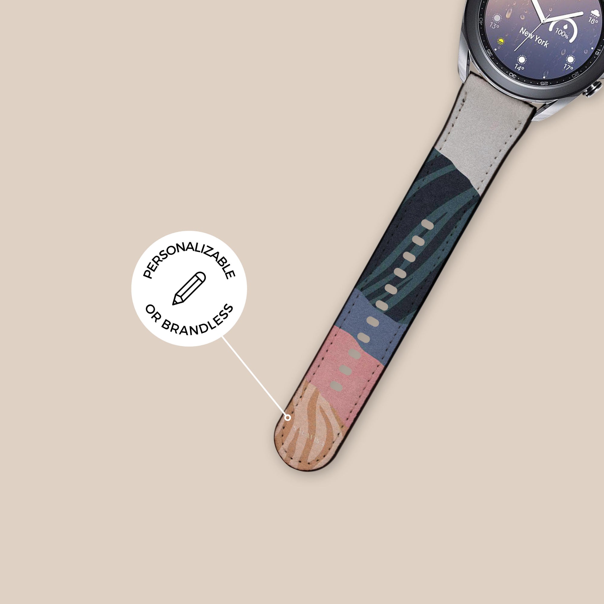 Pale Tranquility Galaxy Watch Band Samsung Galaxy Watch Band - SALAVISA