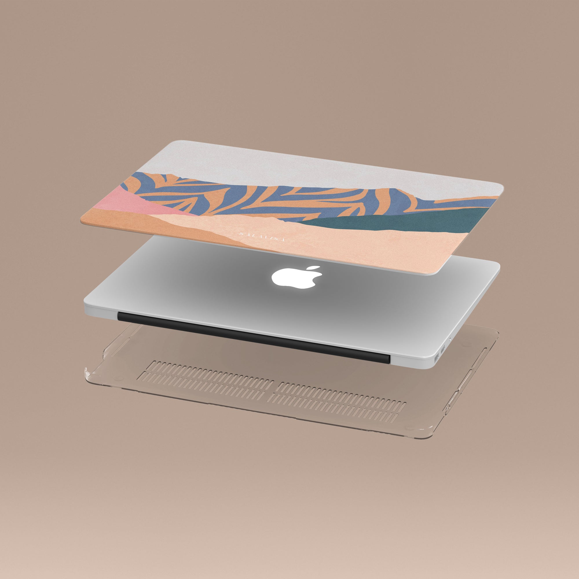 Beige Blissful MacBook Case MacBook Cases - SALAVISA
