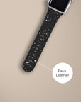 Black Terrazzo Watch Strap Apple Watch Bands - SALAVISA