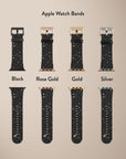 Black Terrazzo Watch Strap Apple Watch Bands - SALAVISA