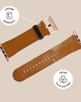 Burnt Orange Watercolor Apple Watch Band Apple Watch Bands - SALAVISA
