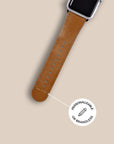 Burnt Orange Watercolor Apple Watch Band Apple Watch Bands - SALAVISA