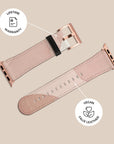 Pink Layers Watercolor Apple Watch Band Apple Watch Bands - SALAVISA