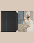 Beige Moring Coffee iPad Case