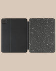 Black Terrazzo iPad Case