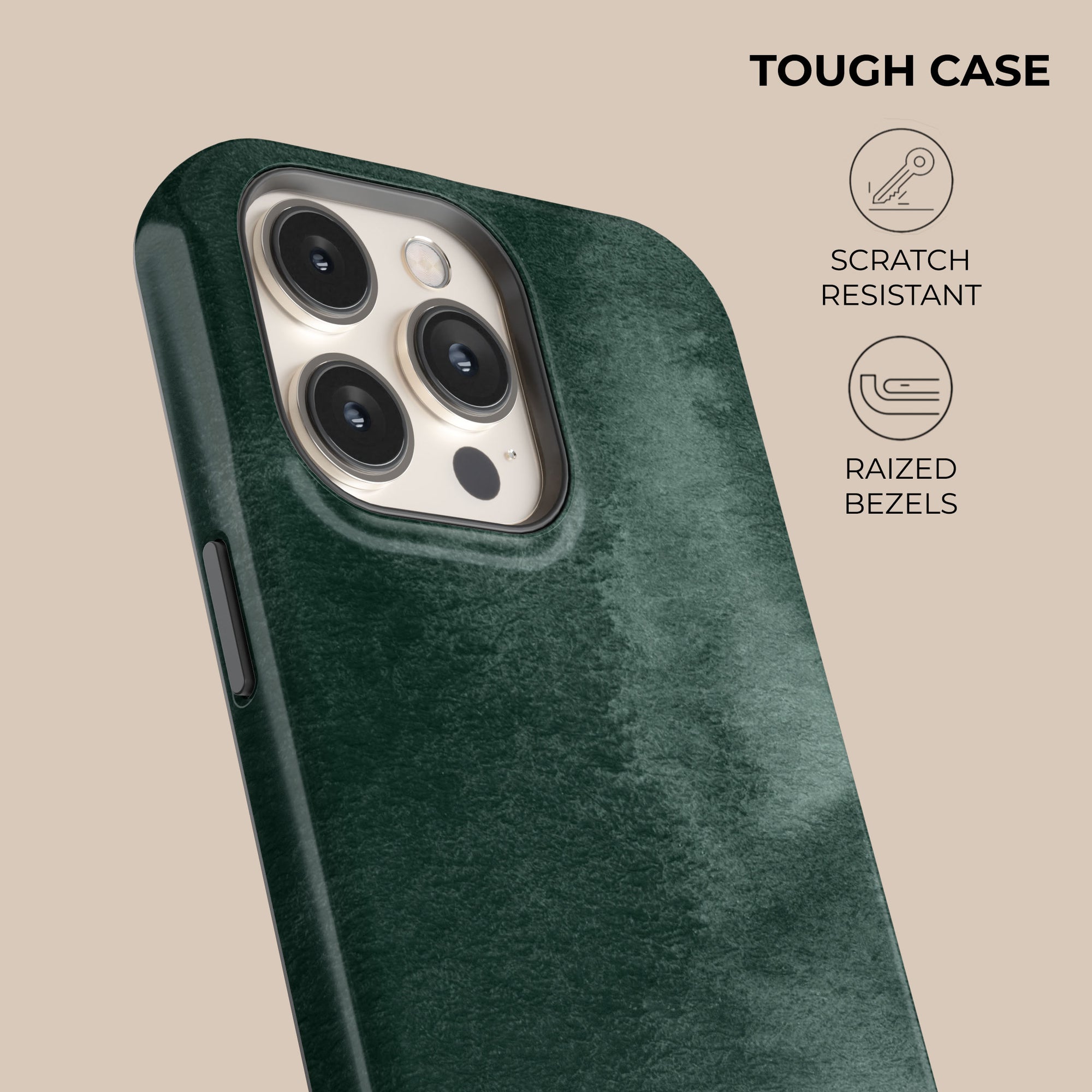 Forest Green Phone Case. Watercolor | Salavisa Forest Green Phone Case. Watercolor | Salavisa