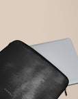 Black Watercolor Laptop Sleeve