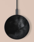 Black Watercolor Wireless Charger