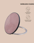 Rose Pink Watercolor Wireless Charger