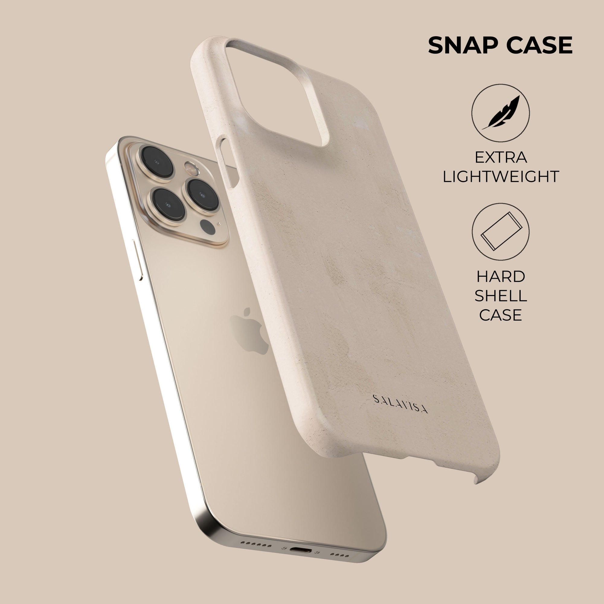 Rose Beige Clay Phone Case. Desert Rose Beige Clay Phone Case. Desert
