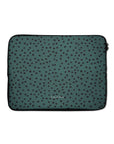 Green Polka Dots Laptop Sleeve