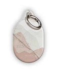 Pink & Gold Abstract AirTag Holder