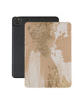 Cream Beige Splash iPad Case