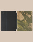 Olive Green Splash iPad Case