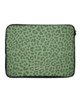 Green Tiger Paws Laptop Sleeve
