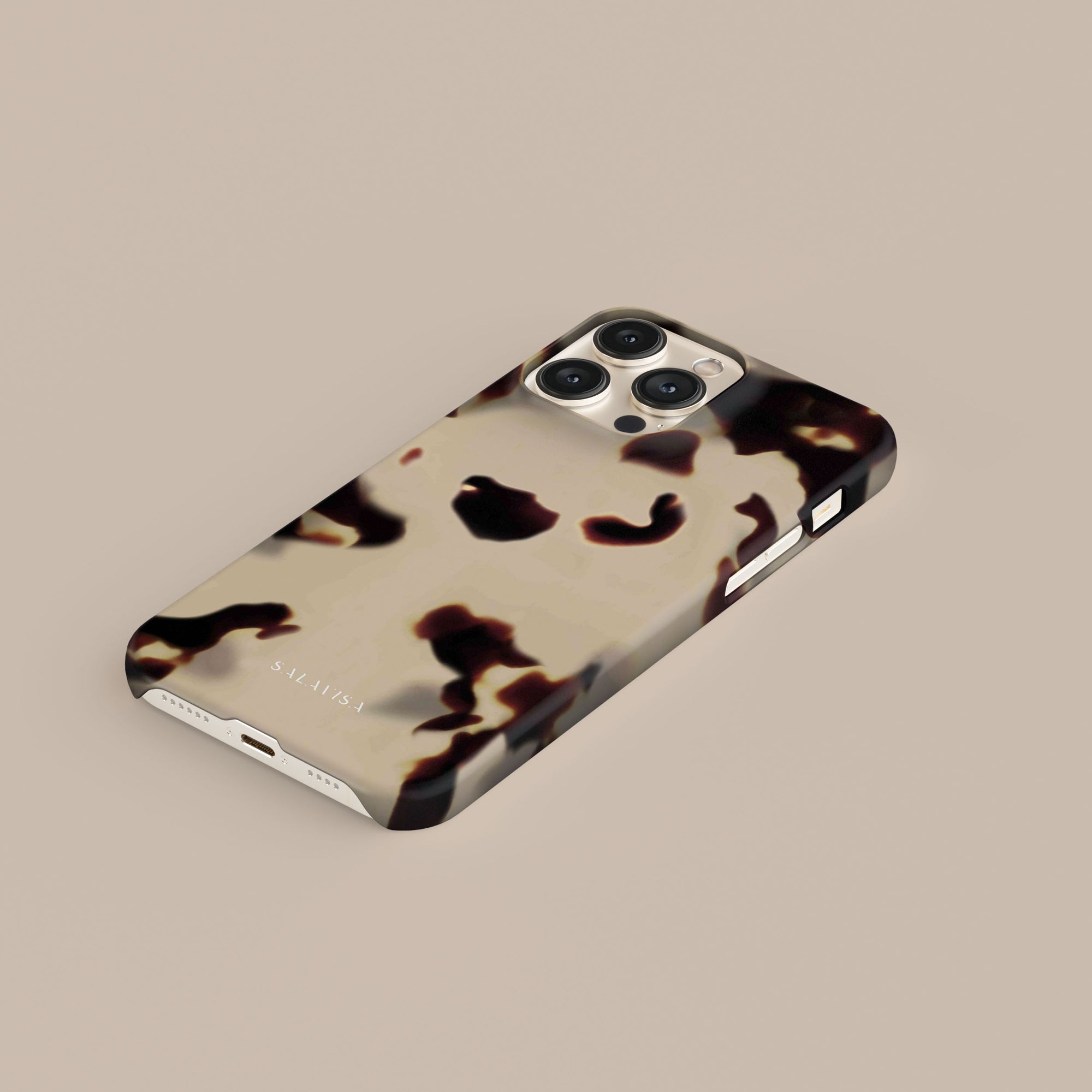 Tortoise Crme Phone Case. Animal | Salavisa iPhone 17 Pro Max Tortoise Crme Phone Case. Animal | Salavisa iPhone 17 Pro Max