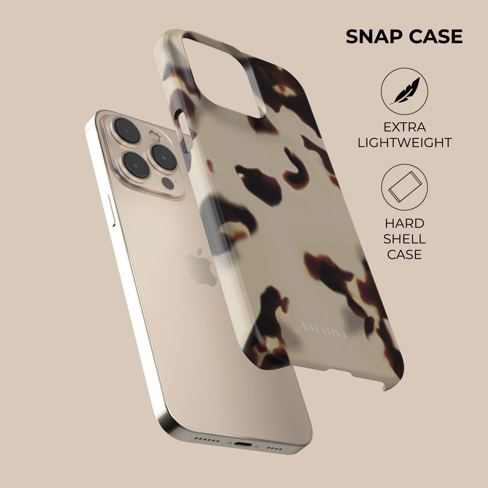 Tortoise Créme Phone Case. Animal Tortoise Créme Phone Case. Animal