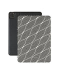 Black & White Leafs iPad Case