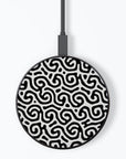 Black & White Curl Wireless Charger
