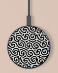 Black & White Curl Wireless Charger