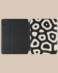 Black & White Paws iPad Case