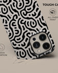 Black & White Abstract Phone Case