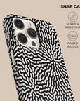Black & White Tweed Phone Case