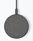 Black & White Abstract Wireless Charger