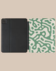 Green Paths iPad Case