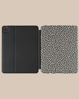 Black & White Drops iPad Case