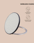 Beige Paths Wireless Charger