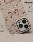 Beige Watercolor Safari Phone Case