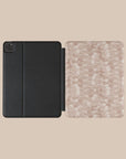 Beige Watercolor Reptile iPad Case