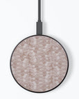 Beige Watercolor Reptile Wireless Charger