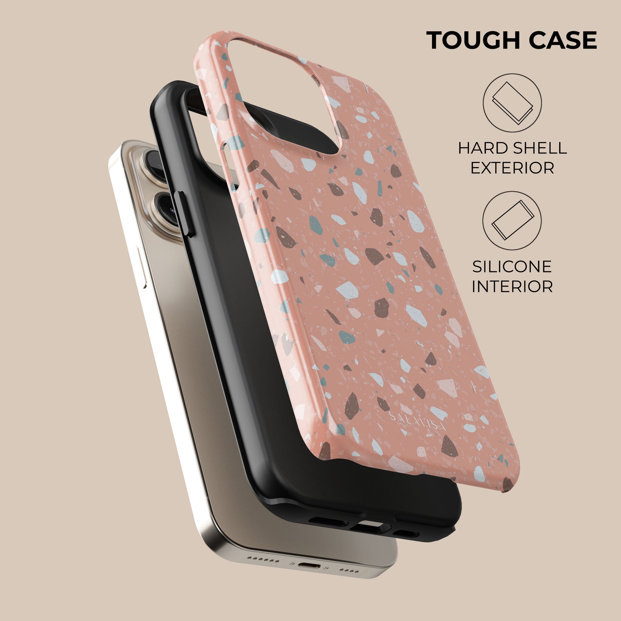 Pinky Terrazzo Phone Case