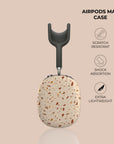 Cream Terrazzo AirPods Max Case