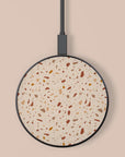 Cream Terrazzo Wireless Charger