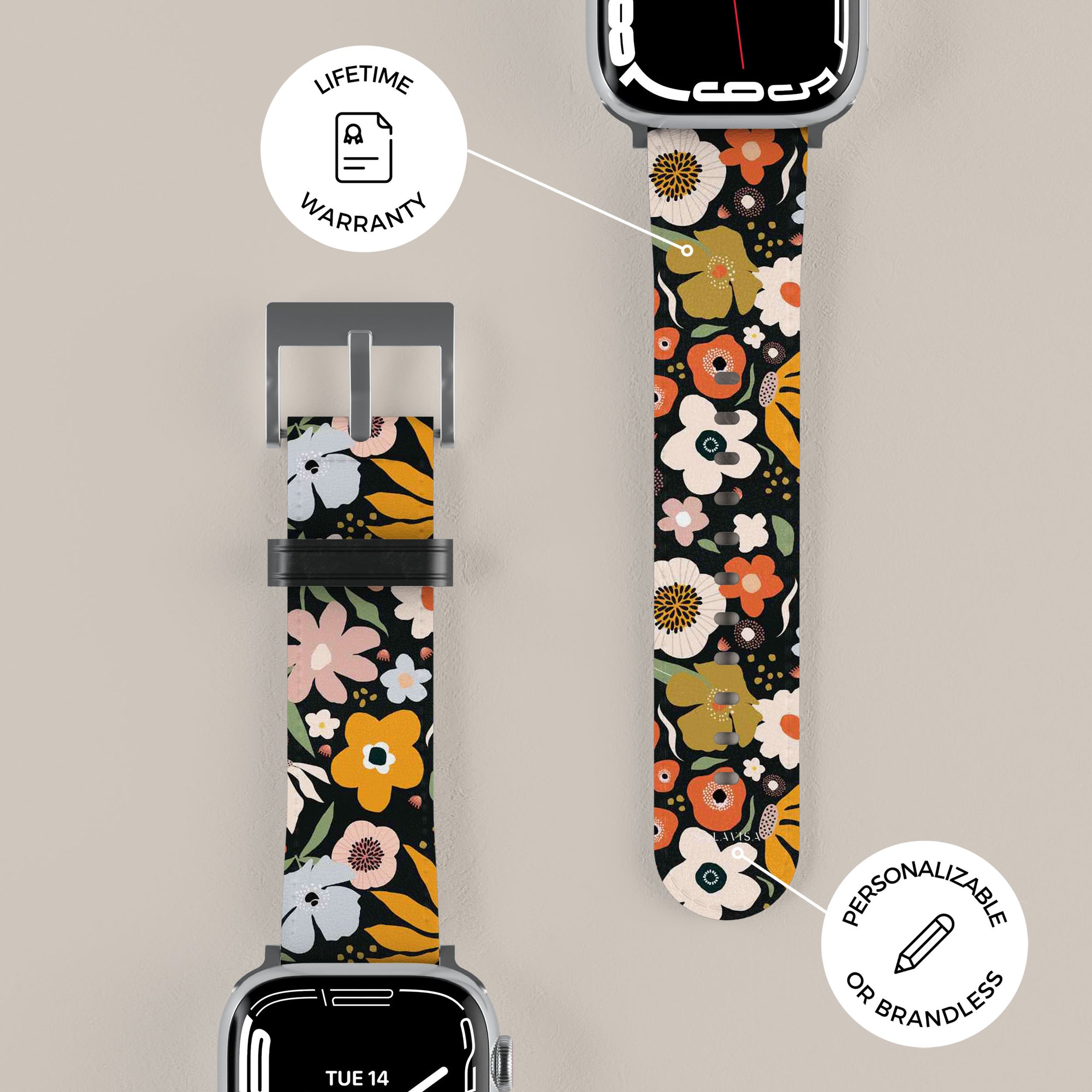 Multi Colors Bouquet Apple Watch Band