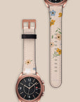 Pink Bouquet Galaxy Watch Band
