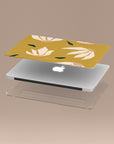 Burnt Yellow Flowers MacBook Case