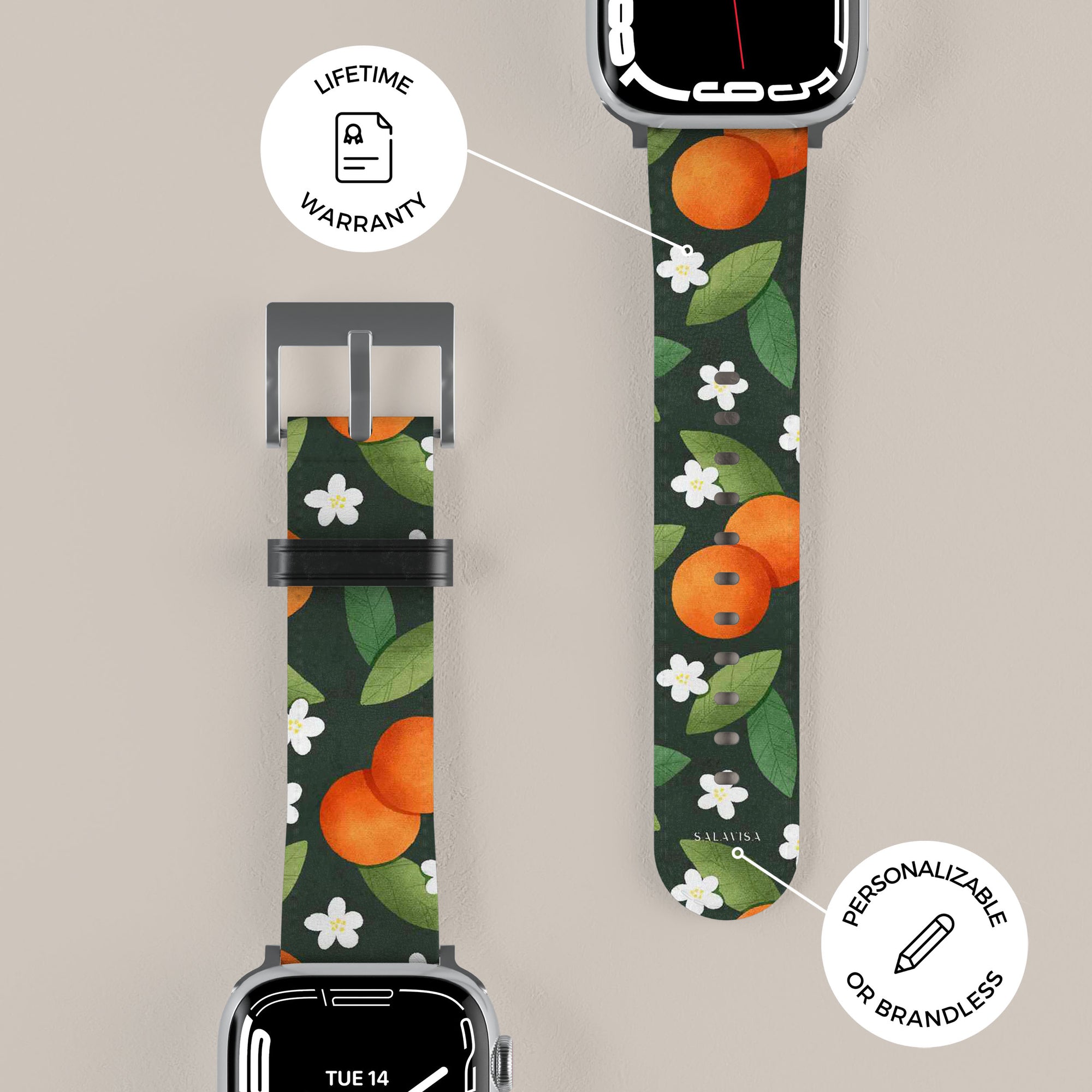 Orange Summer Mix Apple Watch Band