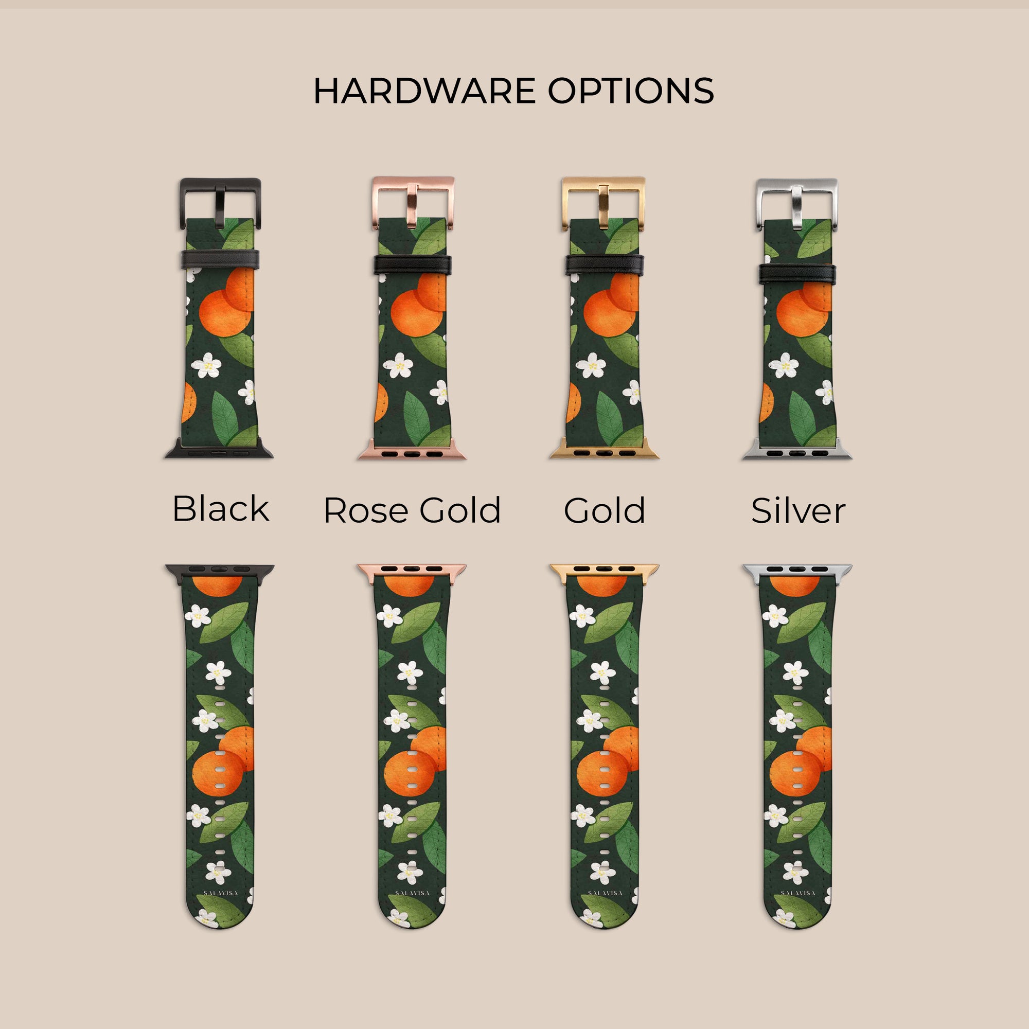 Orange Summer Mix Apple Watch Band