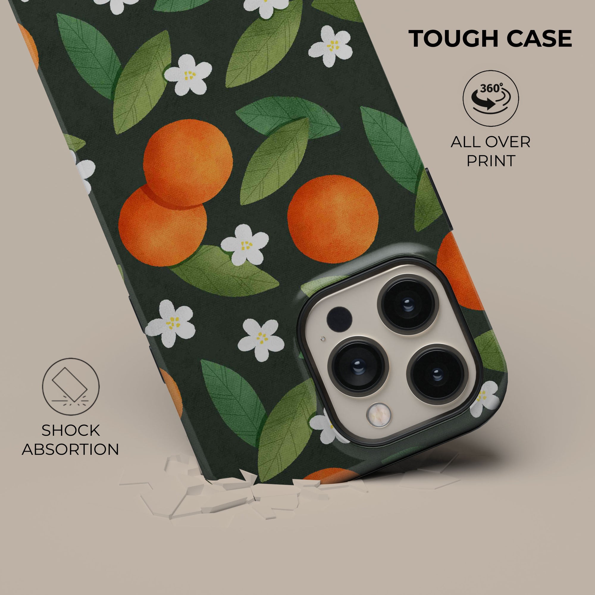 Orange Summer Mix Phone Case
